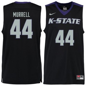 Men's KSU #44 Willie Murrell Black NCAA Jerseys 189367-339